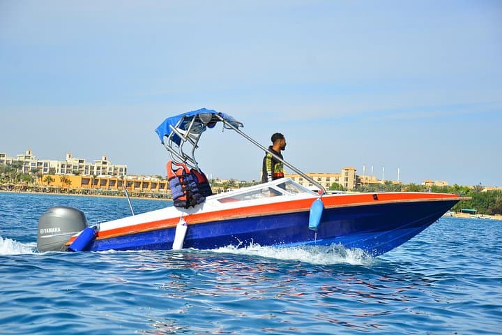 Private Speedboat to Orange Bay & Paradise Island — Hurghada 3-Hour Trip photo 1