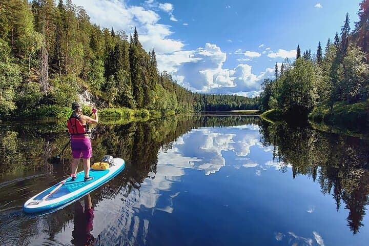 Stand Up Paddle Surf in Lapland: Silent River & Lake Tours from Rovaniemi photo 5