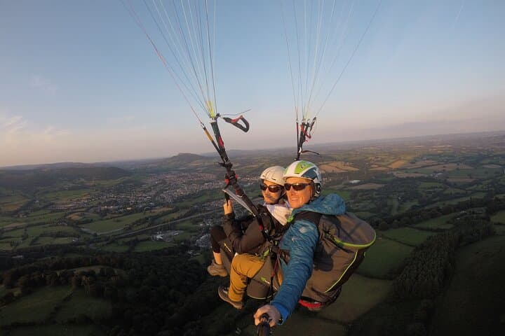 Tandem Paragliding in the Brecon Beacons: Soar Over Hay Bluff and Blorenge