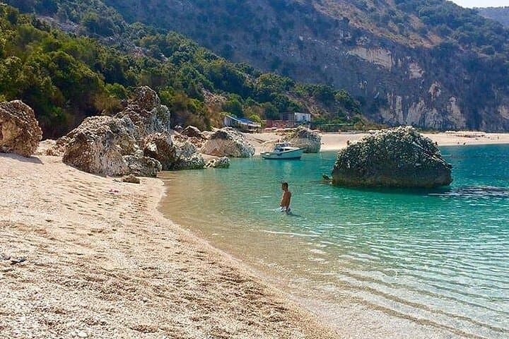 Exploring Kroreza Beach: Untouched Shores of the Albanian Riviera by Boat photo 1