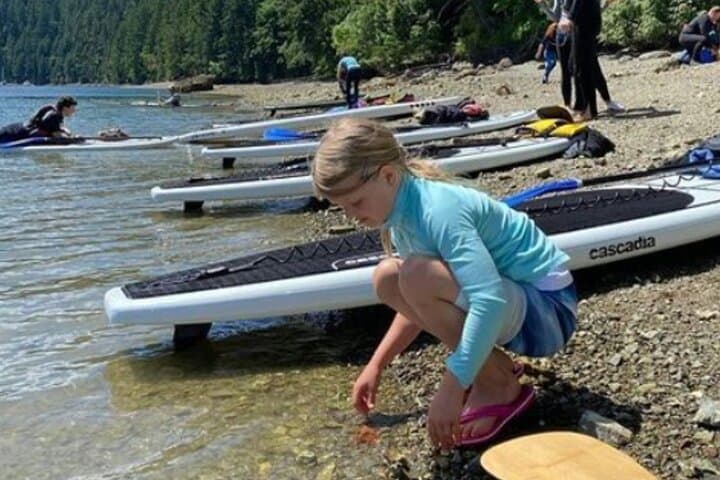 Half-Day Family Paddleboard Ocean Adventure in North Saanich photo 2