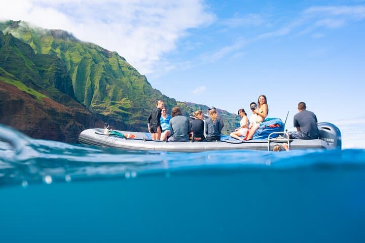NaPali Coast Raft Adventure and Cultural Tour to Nu'alolo Kai Beach photo 2