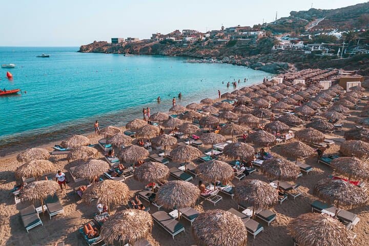 Reserve a Seaside Sunbed at Super Paradise Beach — 3rd & 4th Row Guide photo 2