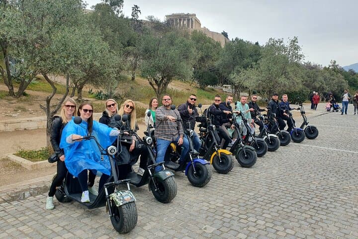 Athens E-scooter Tour: Glide the Acropolis & Historic Hills in 2 Hours photo 3