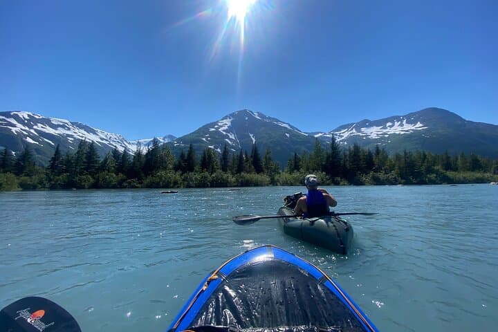 Packrafting Knik Glacier: Hike-and-Float Adventure Near Anchorage photo 3