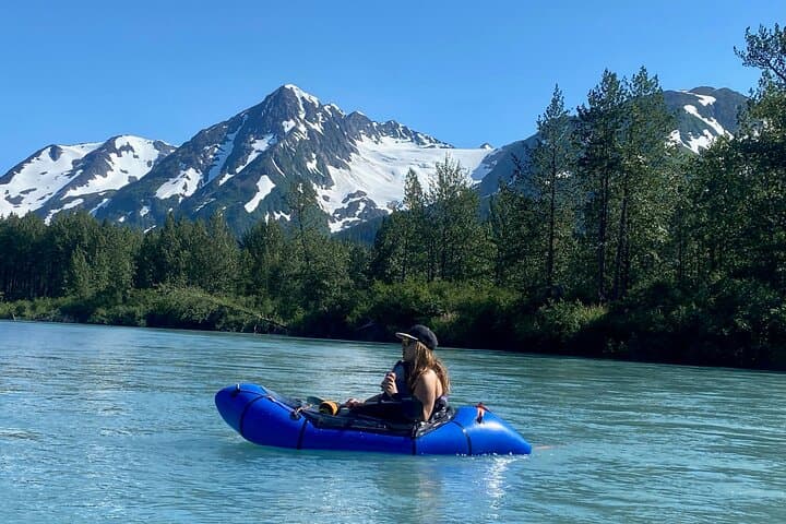 Packrafting Knik Glacier: Hike-and-Float Adventure Near Anchorage photo 4