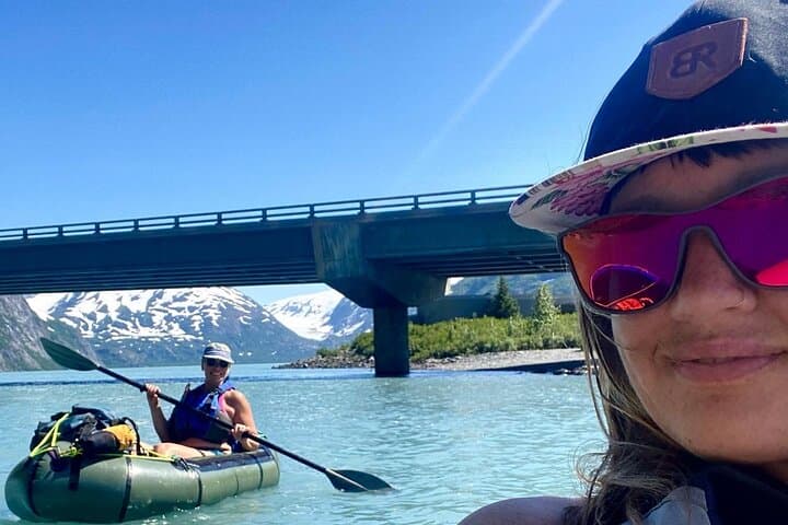 Packrafting Knik Glacier: Hike-and-Float Adventure Near Anchorage photo 6