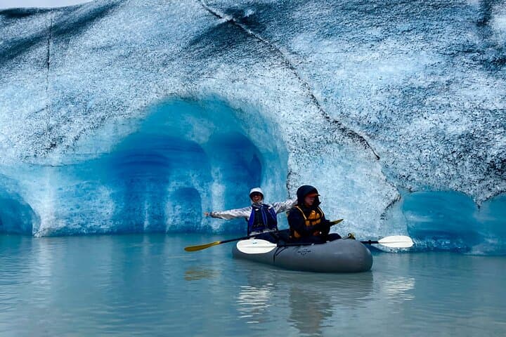 Packrafting Knik Glacier: Hike-and-Float Adventure Near Anchorage