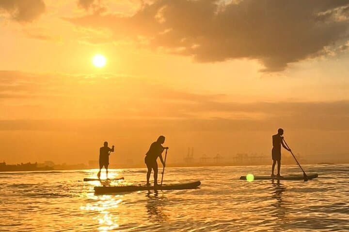 Cartagena Glow Paddleboard Sunset Tour — LED Night Paddle in the Bay photo 4