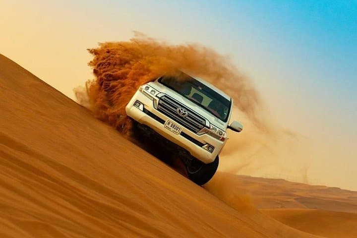 Lehbab Early Morning Desert Safari: Sunrise Dune Bashing & Bedouin Camp Experience photo 3