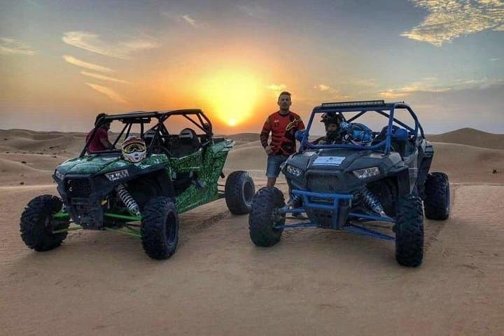 Lehbab Early Morning Desert Safari: Sunrise Dune Bashing & Bedouin Camp Experience photo 4