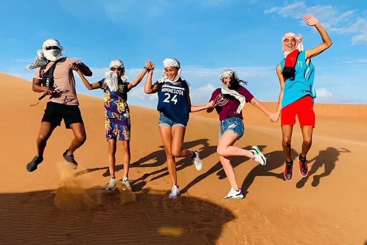 Lehbab Afternoon Desert Safari: 4-Hour Private Dune Bashing & Sandboarding