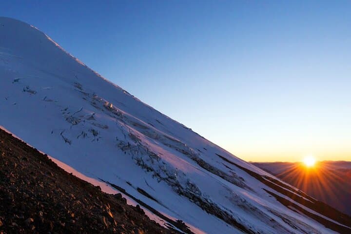 Sunrise Hike to Osorno Volcano Glacier — Views over Llanquihue Lake