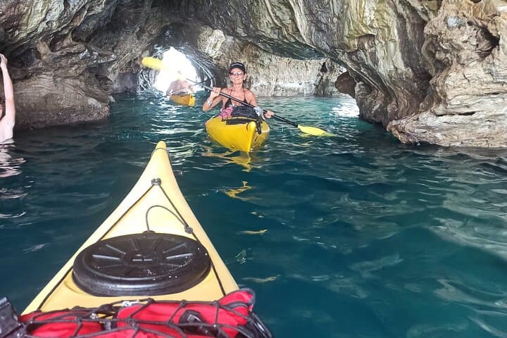 Palinuro Kayak Tour to the Blue Grotto: Full-Day Private Coastal Excursion photo 3