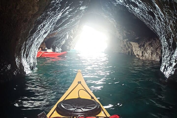 Palinuro Kayak Tour to the Blue Grotto: Full-Day Private Coastal Excursion photo 5