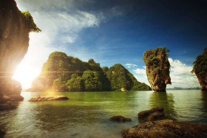 James Bond Twilight Sea Canoe and Glowing Plankton in Phang Nga Bay photo 4