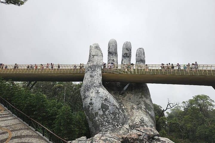 My Son UNESCO & Golden Bridge Full-Day Private Tour — Ba Na Hills and Cham Temples photo 3