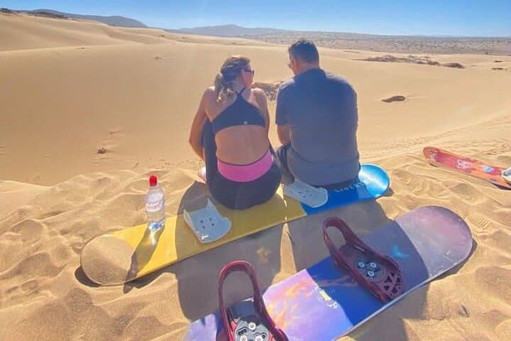 Sunset Sandboarding near Agadir: Dune Runs with Ocean Views photo 5