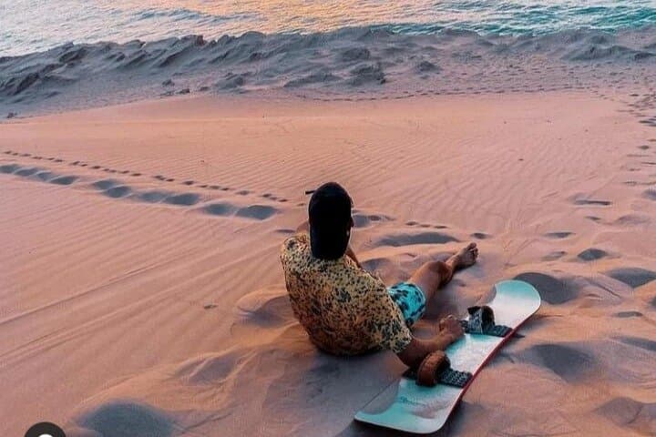 Sunset Sandboarding near Agadir: Dune Runs with Ocean Views photo 6