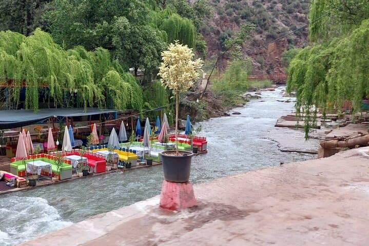 Ourika Valley & Agafay Desert: Quad, Camel and Dinner Show from Marrakech
