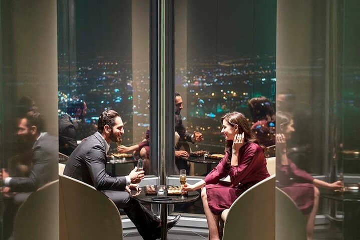Burj Khalifa Sky Lounge: 152–154th Floor Views & Gourmet Canapés photo 2