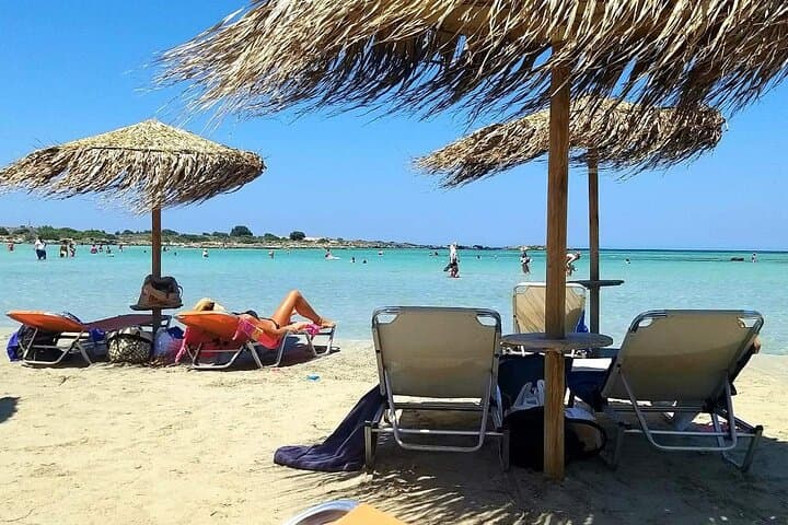 Elafonissi Beach & Cretan Honey Day Tour from Chania