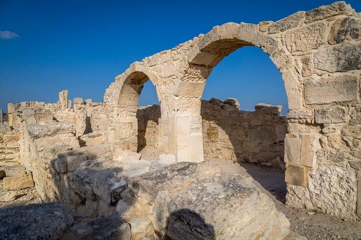 Paphos Day Tour: Ancient Kourion, Kolossi Castle, Omodos & Commandaria Wine Tasting photo 2