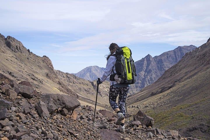 3-Day Private Toubkal Trek via Azzaden Valley — Summit Mount Toubkal from Imlil photo 2