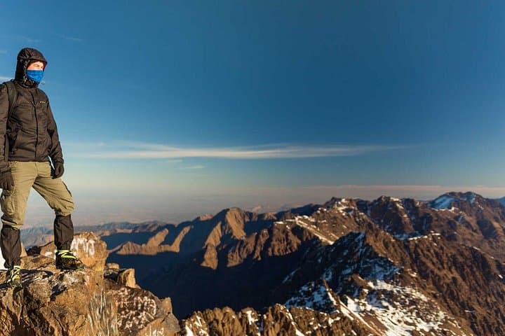 3-Day Private Toubkal Trek via Azzaden Valley — Summit Mount Toubkal from Imlil photo 1