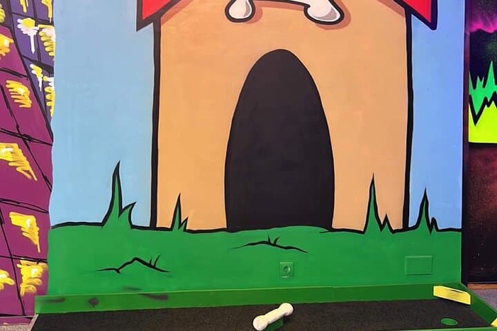 Glow-and-Putt: Porto Indoor Mini Golf with Neon Bar photo 5