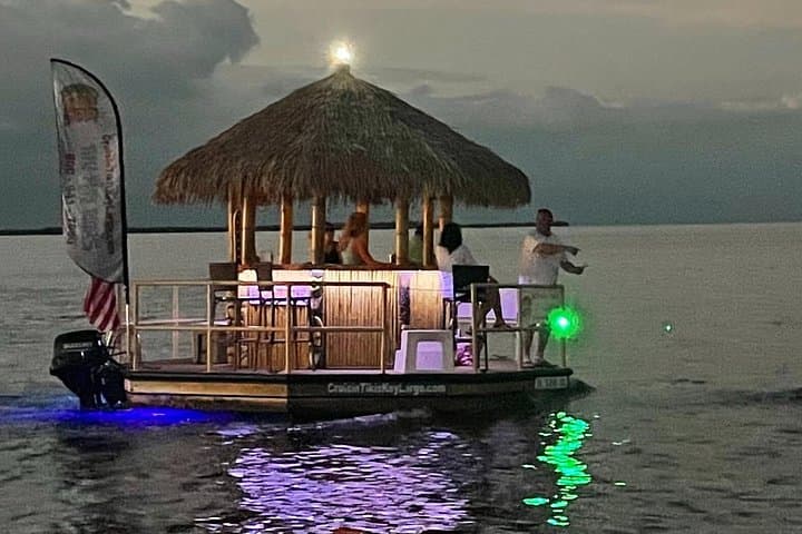 Key Largo Sunset Tiki Cruise: Floating Tiki Bar, Swim Stops & Wildlife photo 3