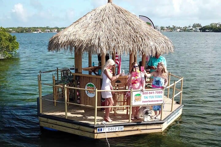Key Largo Sunset Tiki Cruise: Private Floating Tiki Bar Experience photo 6