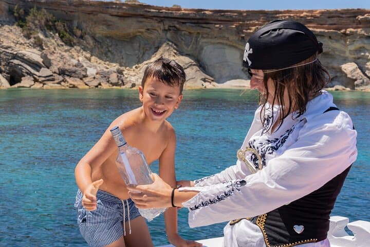 Family Boat Trip to Sa Conillera: Snorkel, Paella & Paddle from San Antoni photo 5