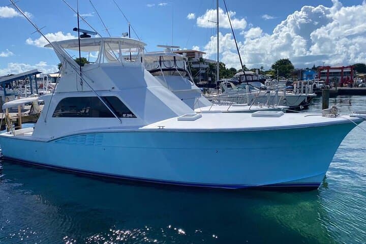 Private Hatteras Sportfishing & Snorkel Charter in Nassau — 4-Hour Excursion