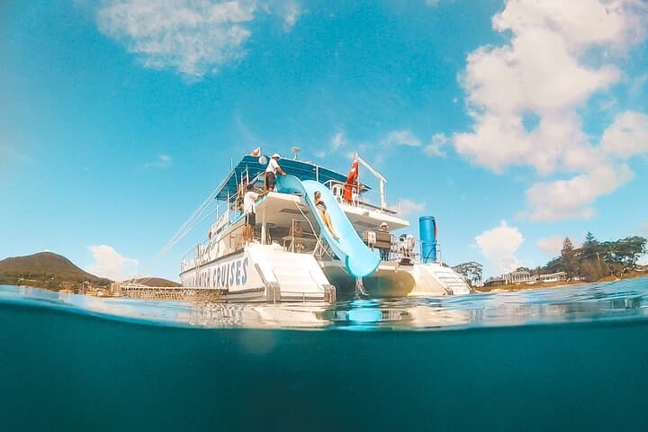 Port Stephens Splash 'n' Slide Dolphin Cruise — Nelson Bay Dolphin Watching & Waterslide Adventure photo 2