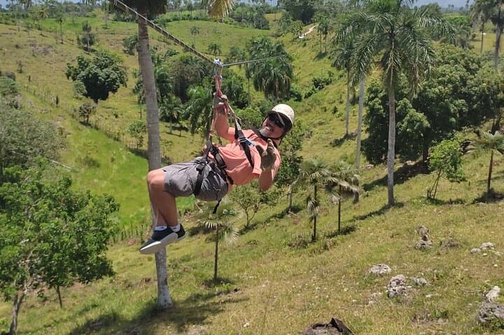 Zipline Expedition in Punta Cana: Seven-Line Canopy Flight Over Tropical Rainforest photo 5
