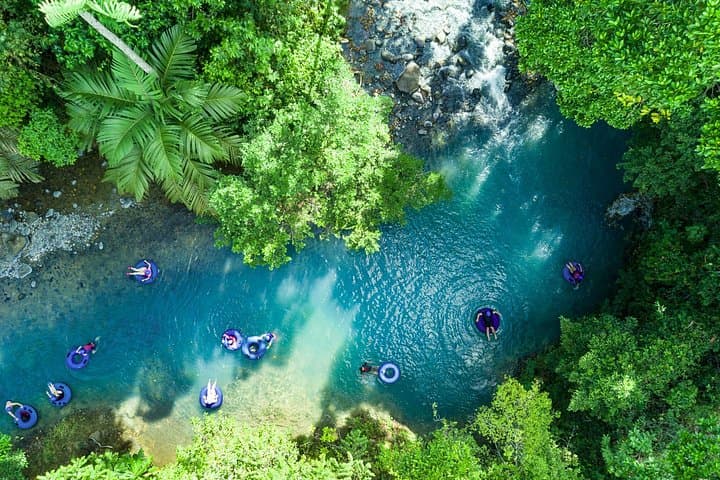 Rio Celeste & Tenorio Adventure Day: Hike to the Blue Waterfall and River Tubing from La Fortuna photo 4