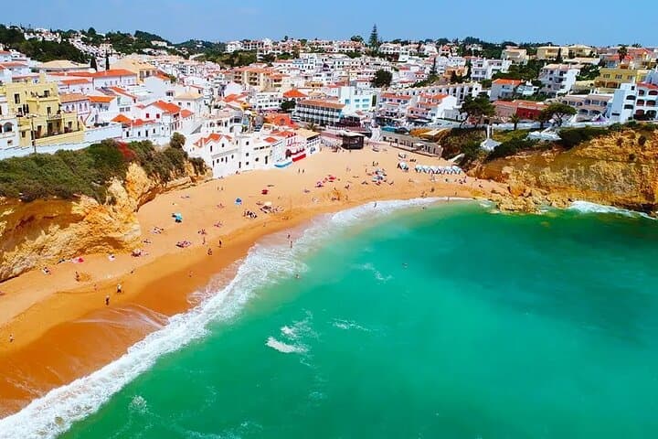 Carvoeiro Tour by Land and Sea — Benagil Cave & Praia da Marinha Boat Trip (3 hours)