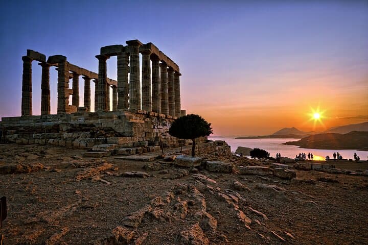 Sounio Private Tour: Lake Vouliagmeni & Temple of Poseidon Day Trip from Athens