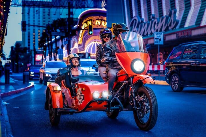 Vintage Sidecar Tour: 2-Hour Private Ride Through Las Vegas Strip & Fremont Street photo 6