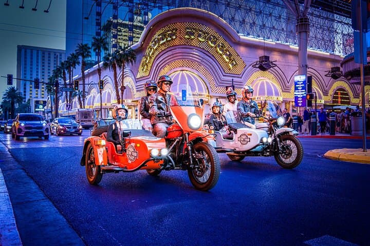 Vintage Sidecar Tour: 2-Hour Private Ride Through Las Vegas Strip & Fremont Street photo 2