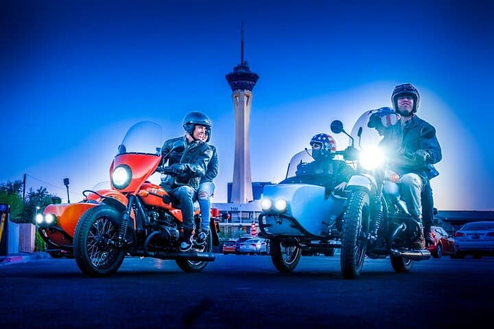 Evening Las Vegas Strip Sidecar Tour: Private 1-Hour Night Ride photo 2