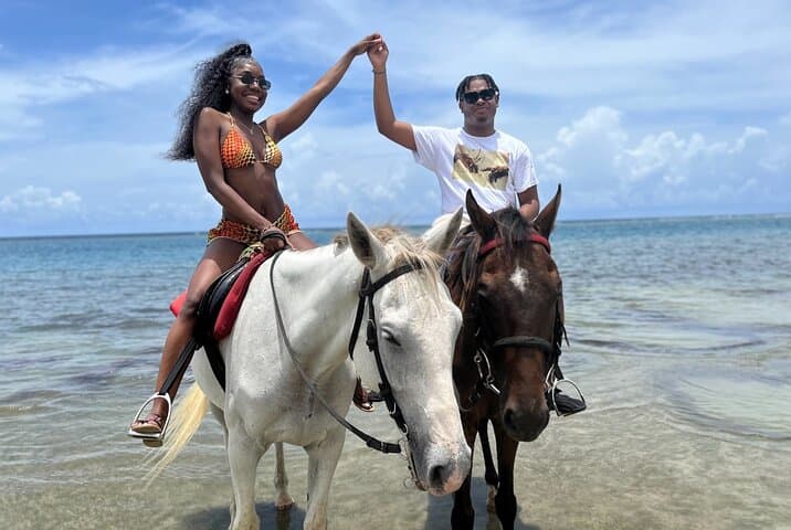 Montego Bay to Dunns River: Horseback Riding and Waterfall Adventure photo 2