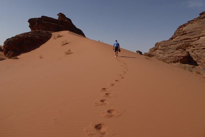 Wadi Rum Overnight 4WD Jeep Safari and Bedouin Camp Experience photo 3