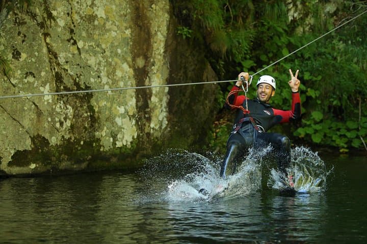 Aero Besorgues Canyoning Half-Day: Ziplines, Jumps & Water Slides in Ardèche photo 2