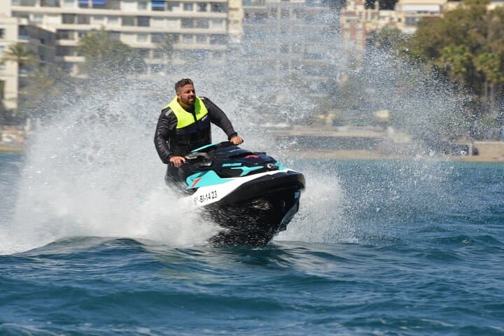 30-Minute Jet Ski Tour in Marbella: High-Speed Bay Run & Swim Stop photo 6