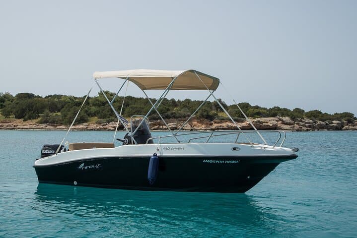 Private Boat Rental Porto Heli: Explore Lagoons, Coves & Hidden Beaches photo 2