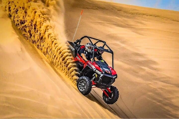 High-Speed Dune Buggy Desert Safari and 5-Star Camp Dinner in Dubai