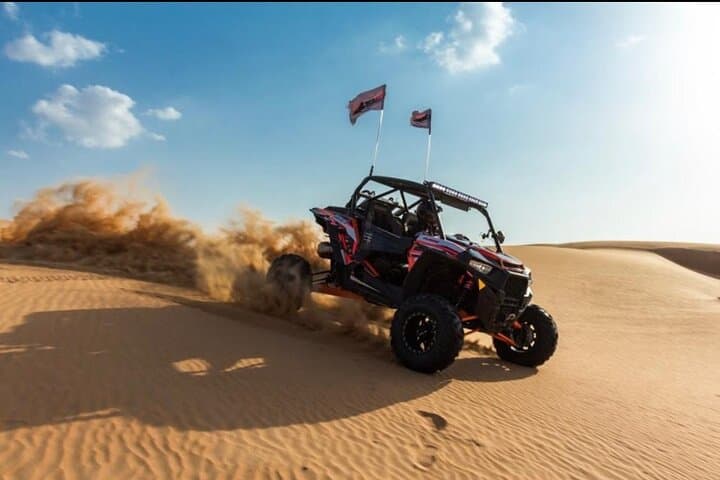 High-Speed Dune Buggy Desert Safari and 5-Star Camp Dinner in Dubai photo 4