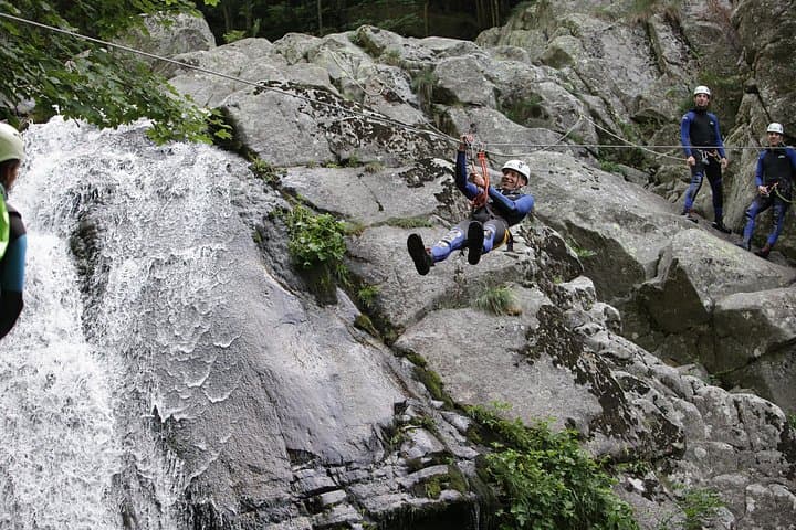 Aero Besorgues Canyoning Half-Day: Ziplines, Jumps & Water Slides in Ardèche photo 3